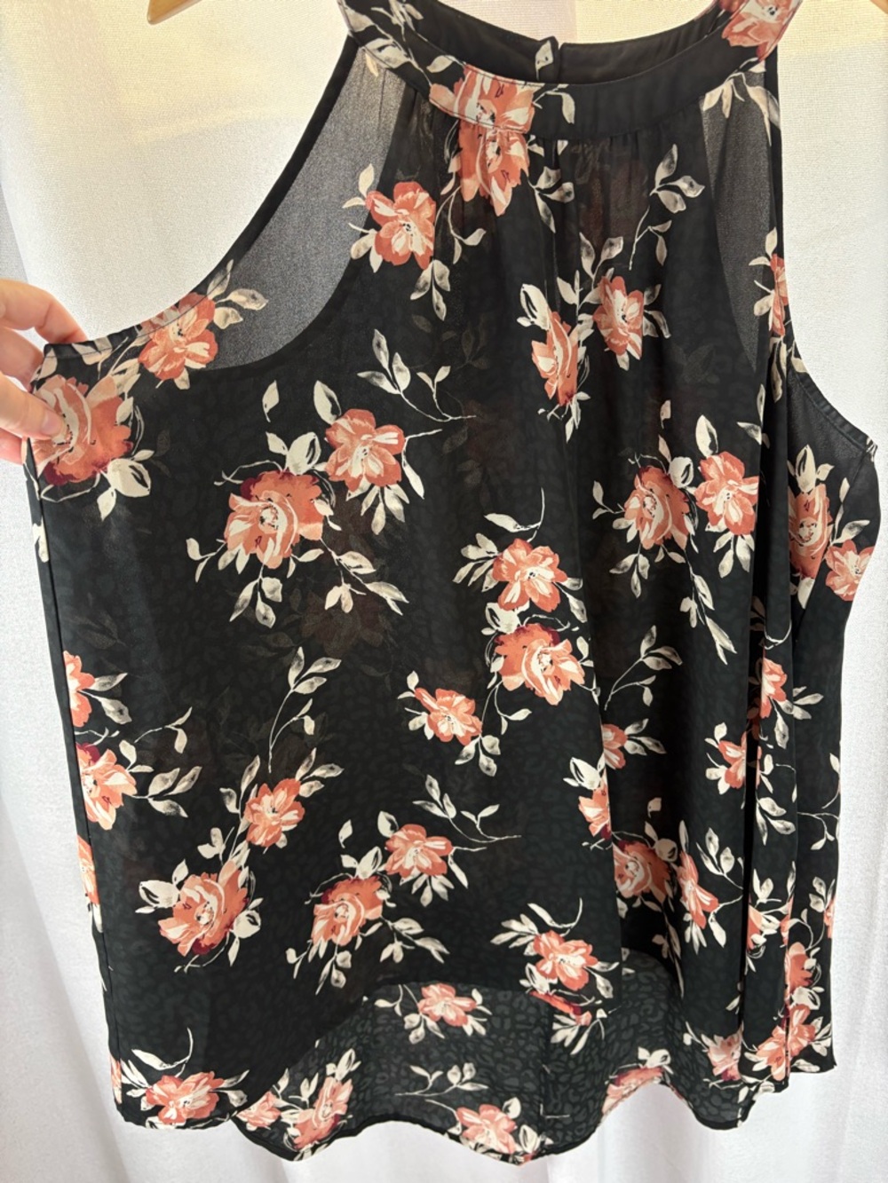 TORRID Floral Drop Waist Georgette Hi‎ Lo Cami Size 2 EUC - Picture 4 of 10